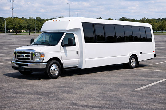 25-passenger minibus available for charter in Hoboken, NJ