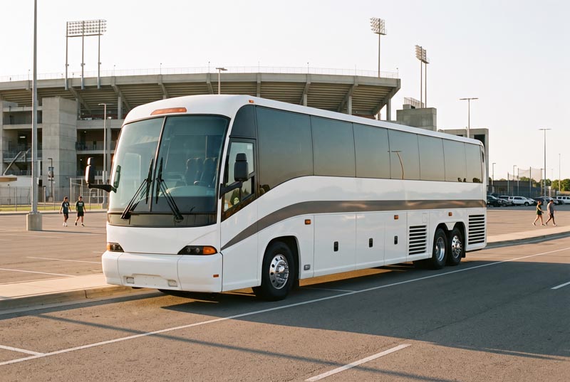 Sports Team Charter Bus Rentals in Hoboken, NJ